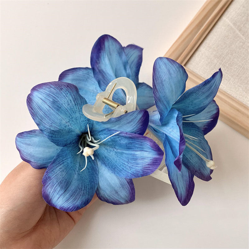 Wholesale 3D Lily Flower Hairpin